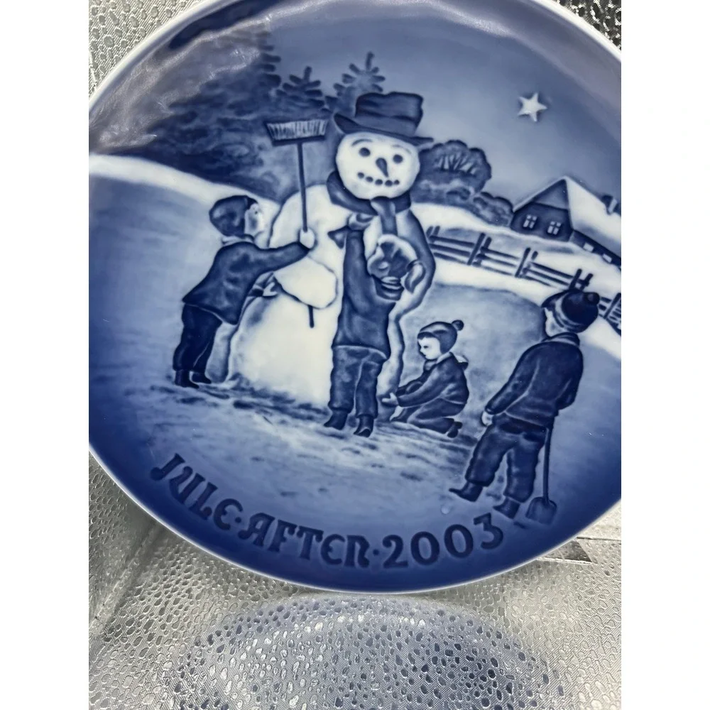 Royal‎ Copenhagen BING&GRONDAHL Dish Christmas 2003 Original Porcelain Prima